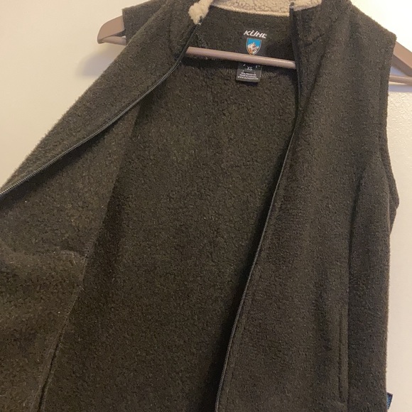 Kuhl Alfpaca Vest Womens XS Brown Fleece Outdoor Hiking Cozy Comfy - Picture 6 of 14